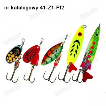 Набор блесен Robinson Pike 2 (щука)  6-10г (szczupak 2) 41-Z1-PI2